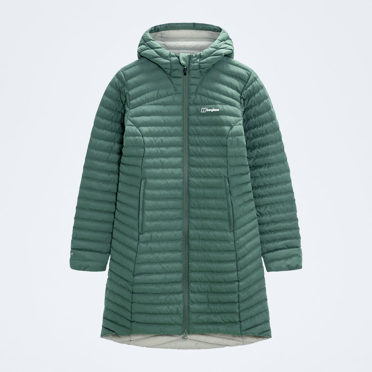 Women's Nula Micro Synthetic Insulated Long Jacket - Light Green