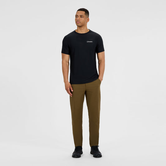 Men's 24/7 Tech Tee Super Stretch Crew - Black