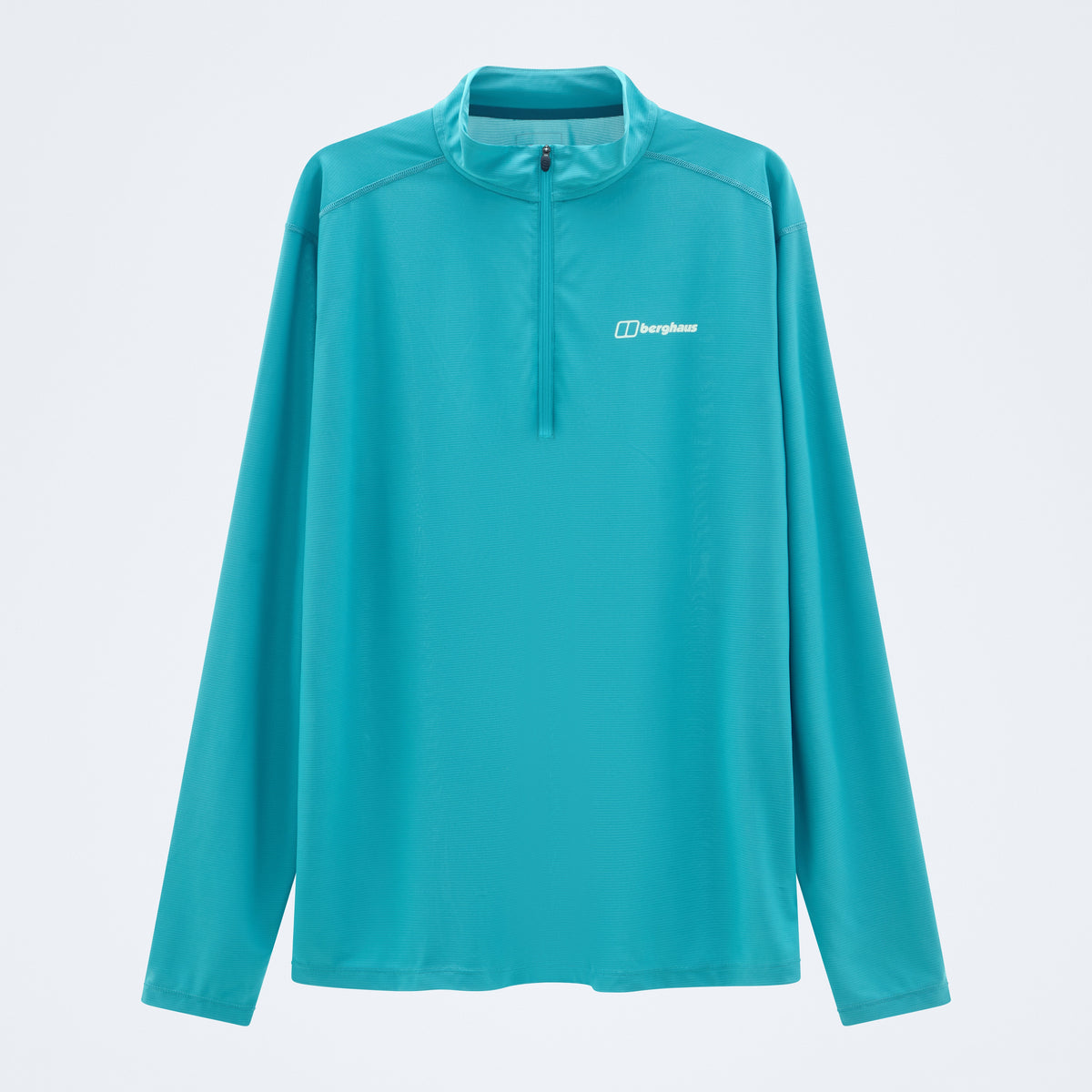 Herren 24/7 Half-Zip Langarm Tech-Shirt - Blau