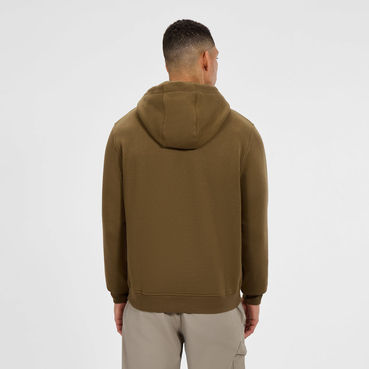 Men's Logo Hoodie - Brown