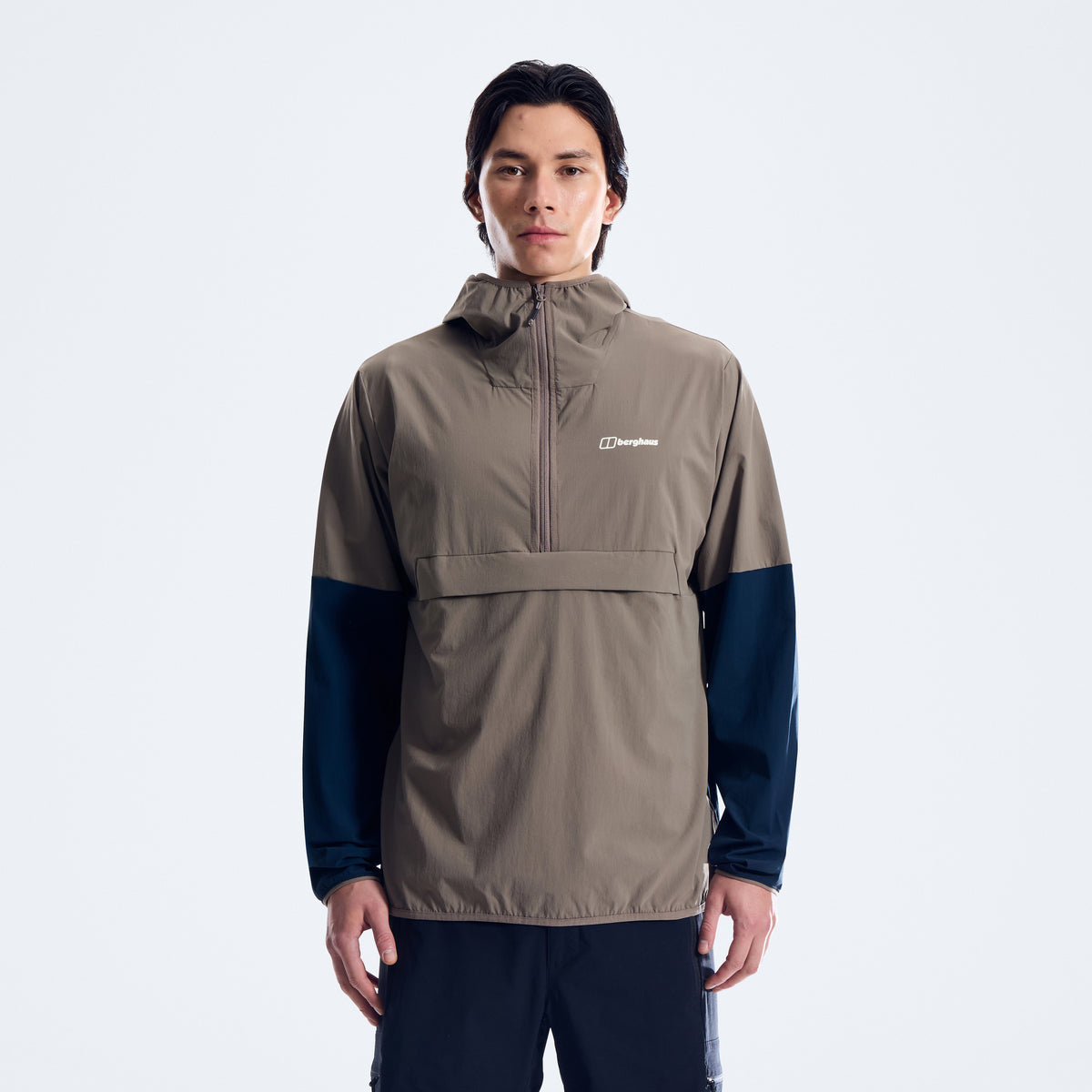 Wandermoor Wind-Smock für Herren – Grau