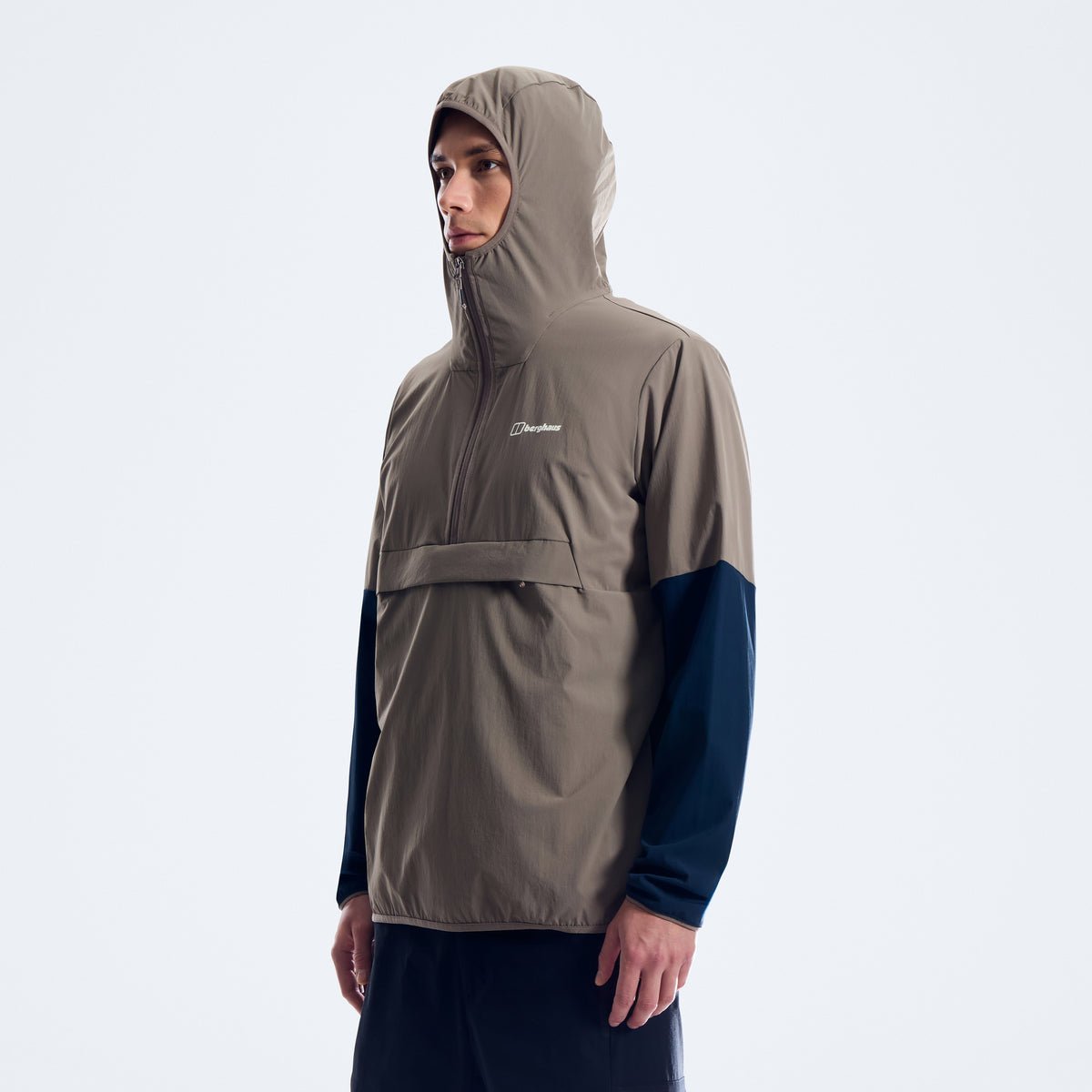 Wandermoor Wind-Smock für Herren – Grau