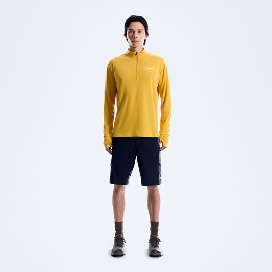 Herren Ivyhill Half-Zip-Oberteil - Gelb