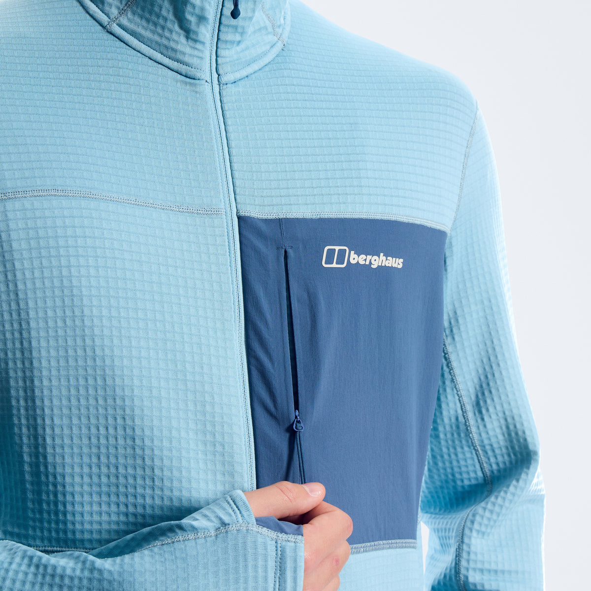 Men's Ridge-Hiker Hooded Jacket - Blue