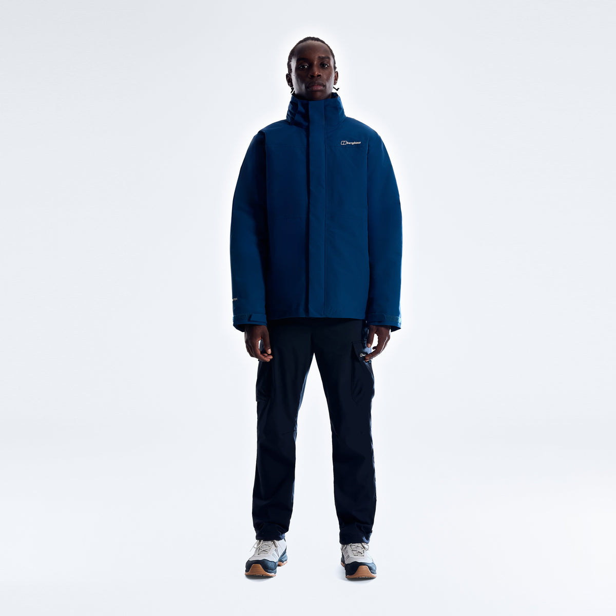 Hillwalker 2.0 Gemini Gore-Tex wasserdichte 3-in-1-Jacke für Herren – Hale Navy/North Sky