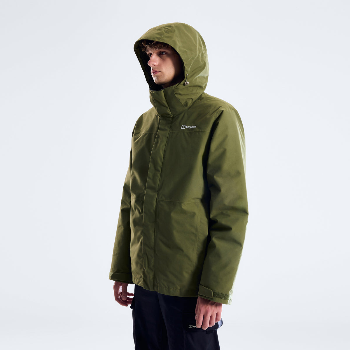 Herren Hillwalker 2.0 Gemini Gore-Tex wasserdichte 3-in-1-Jacke - Cheviot Green/Zephyr