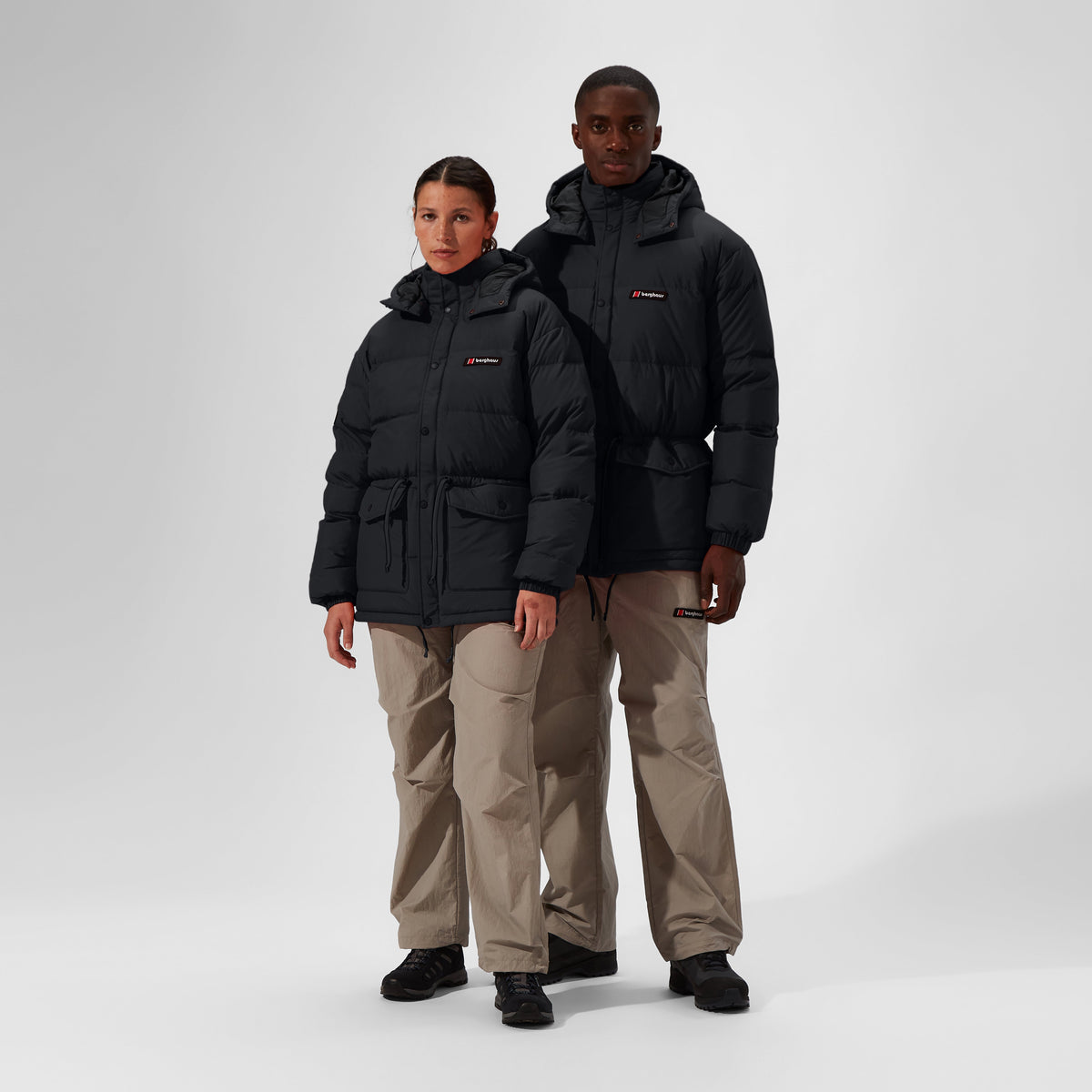 Unisex Lumley Down Jacket - Black
