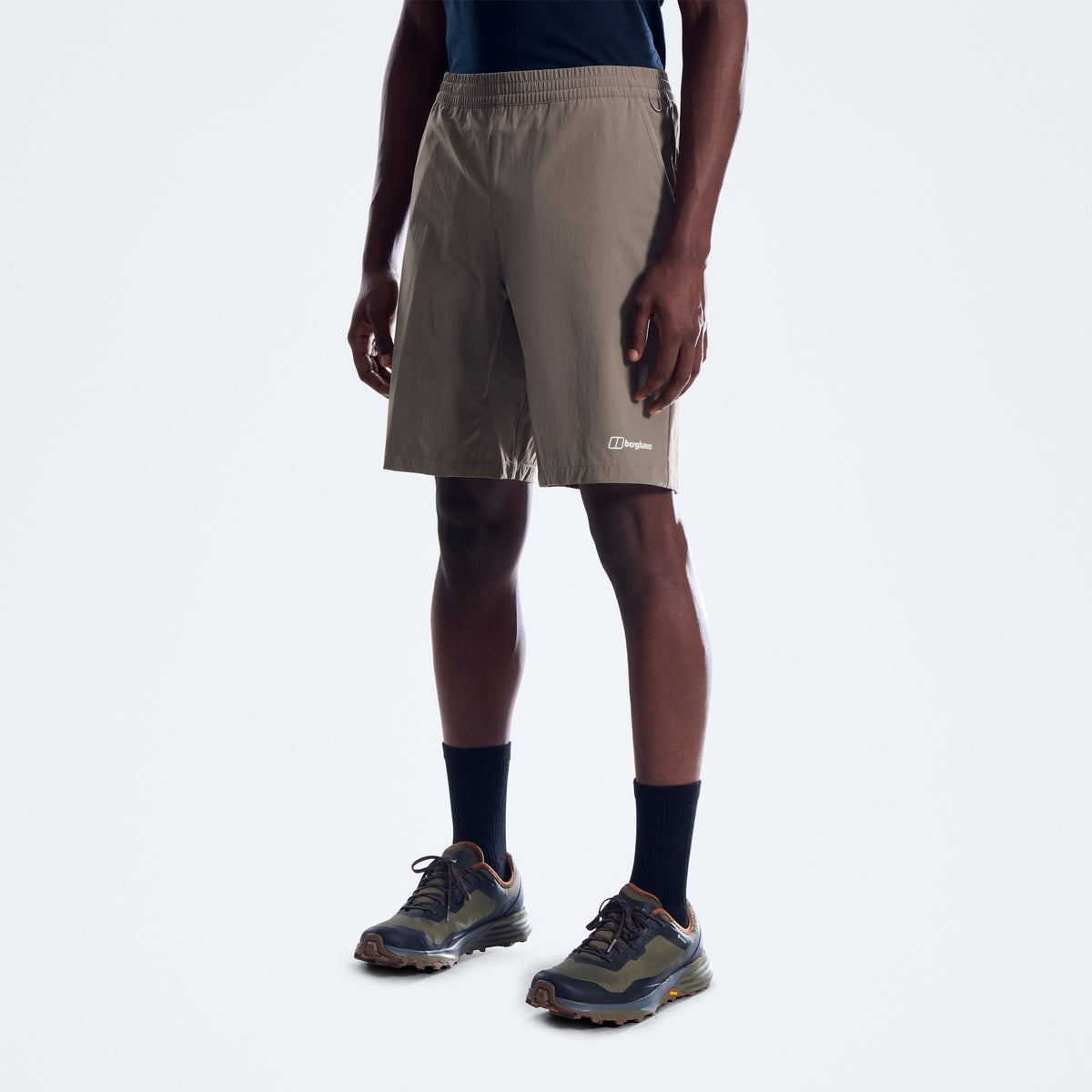 Herren Wandermoor Wind Shorts - Hellgrau
