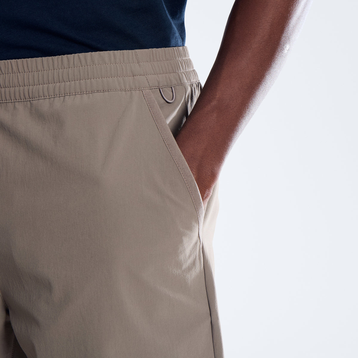 Herren Wandermoor Wind Shorts - Hellgrau