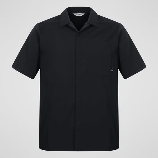 Men's Explorer Short Sleeve Overshirt - Black