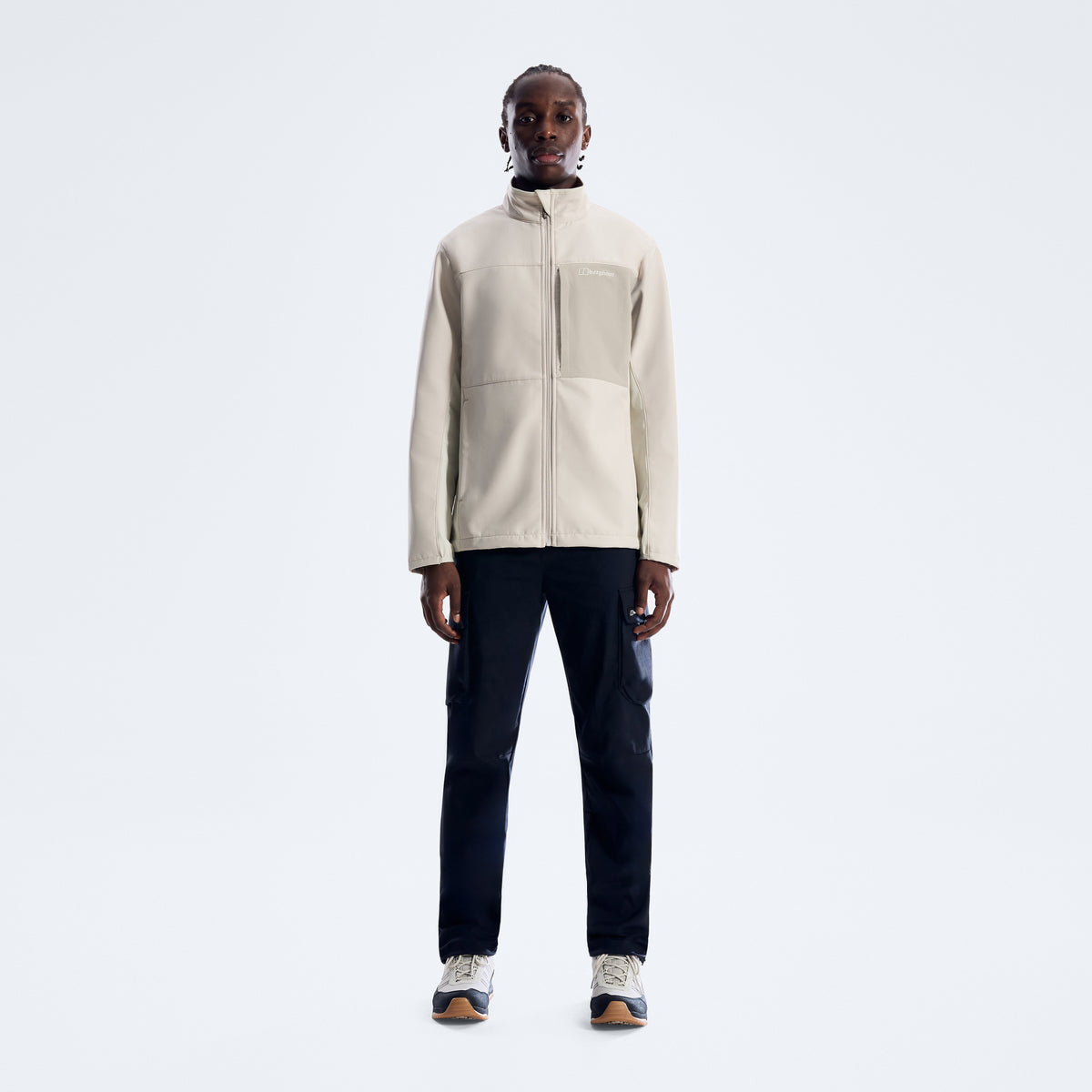 Ghlas 3.0 Softshelljacke für Herren – Stone