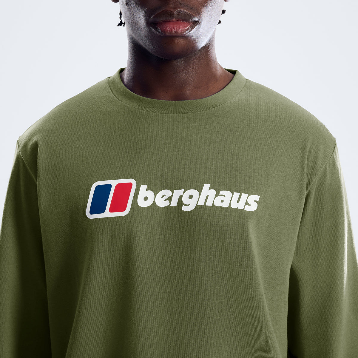 Men's Big Logo Long Sleeve Tee - Zephyr