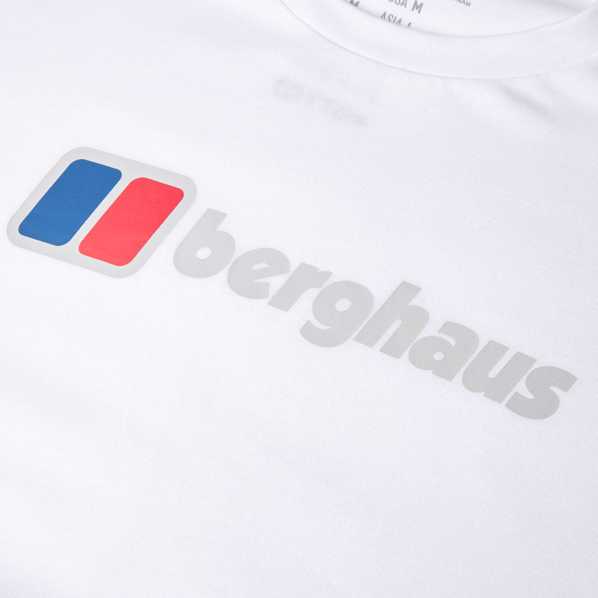 Men's Big Logo Long Sleeve Tee - White