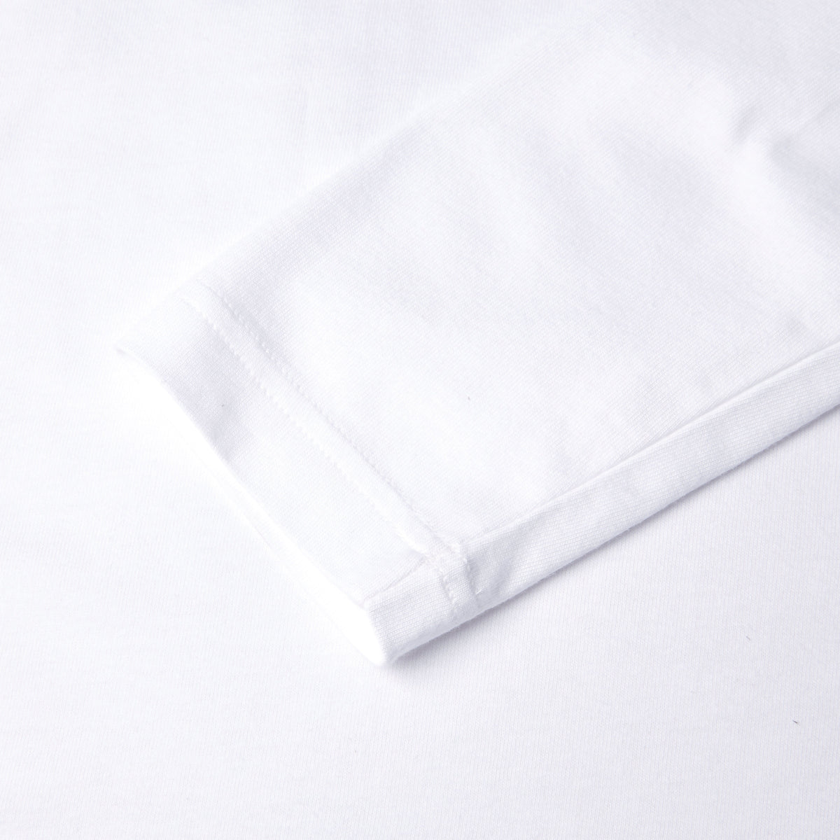 Men's Big Logo Long Sleeve Tee - White