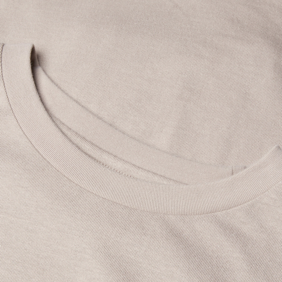 Herren Langarmshirt mit großem Logo - Grau
