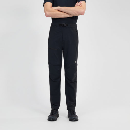 Herren Trail-Explorer Zip-Off-Hose - Schwarz