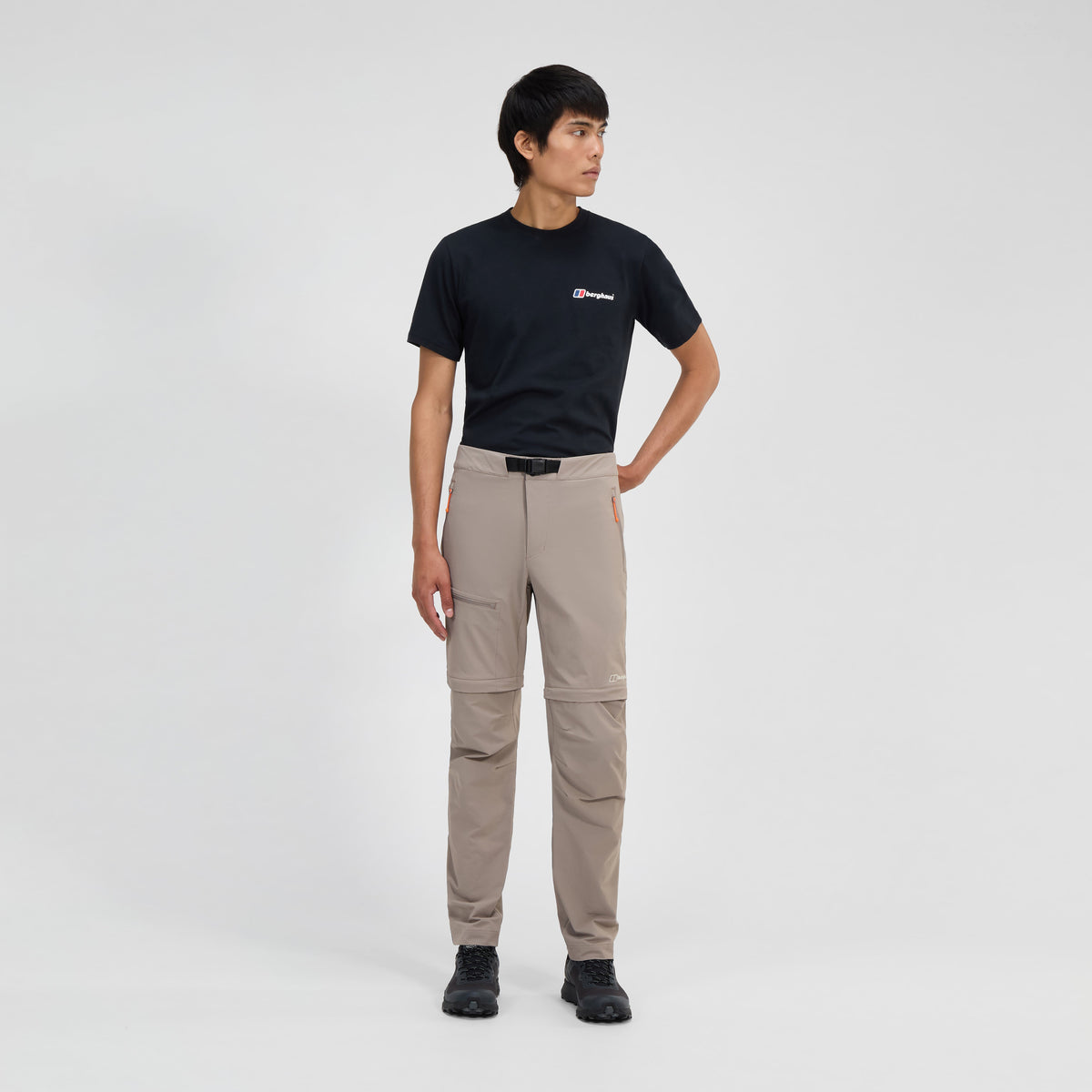 Herren-Trail-Explorer Zip-Off-Hose - Natur