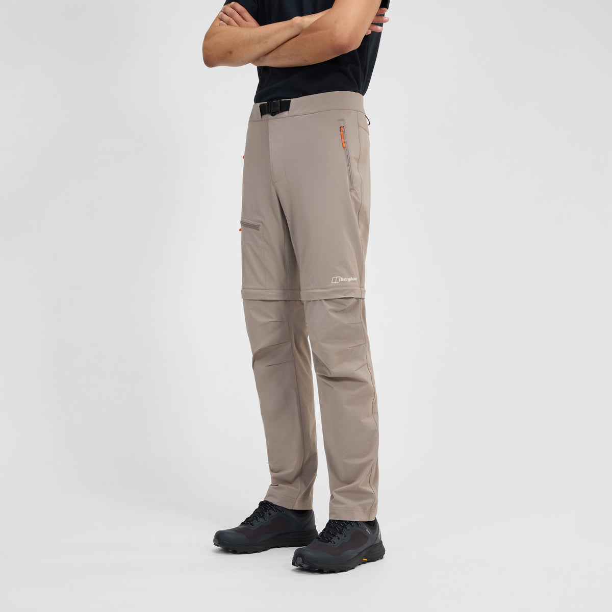 Herren-Trail-Explorer Zip-Off-Hose - Natur