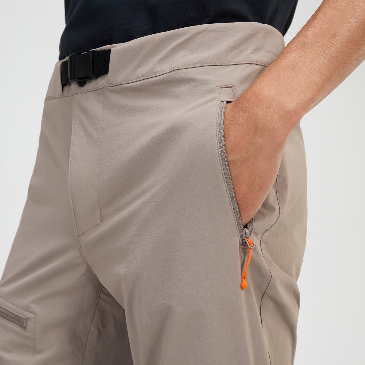 Herren-Trail-Explorer Zip-Off-Hose - Natur