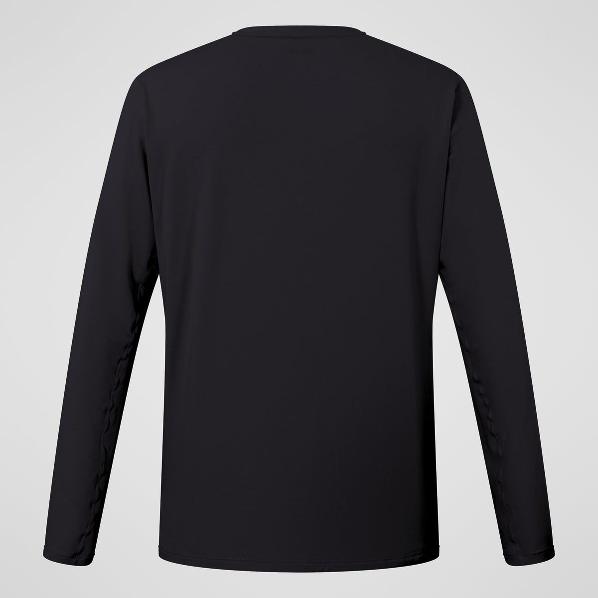 Herren Delta Langarm-Funktionsshirt - Schwarz