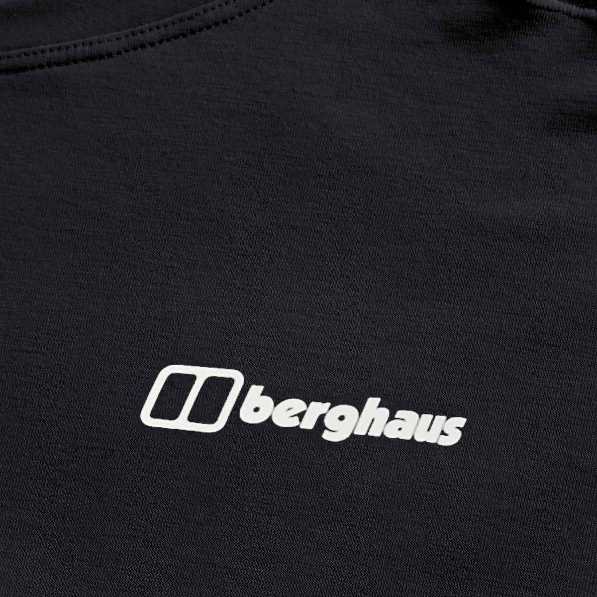 Herren Delta Langarm-Funktionsshirt - Schwarz