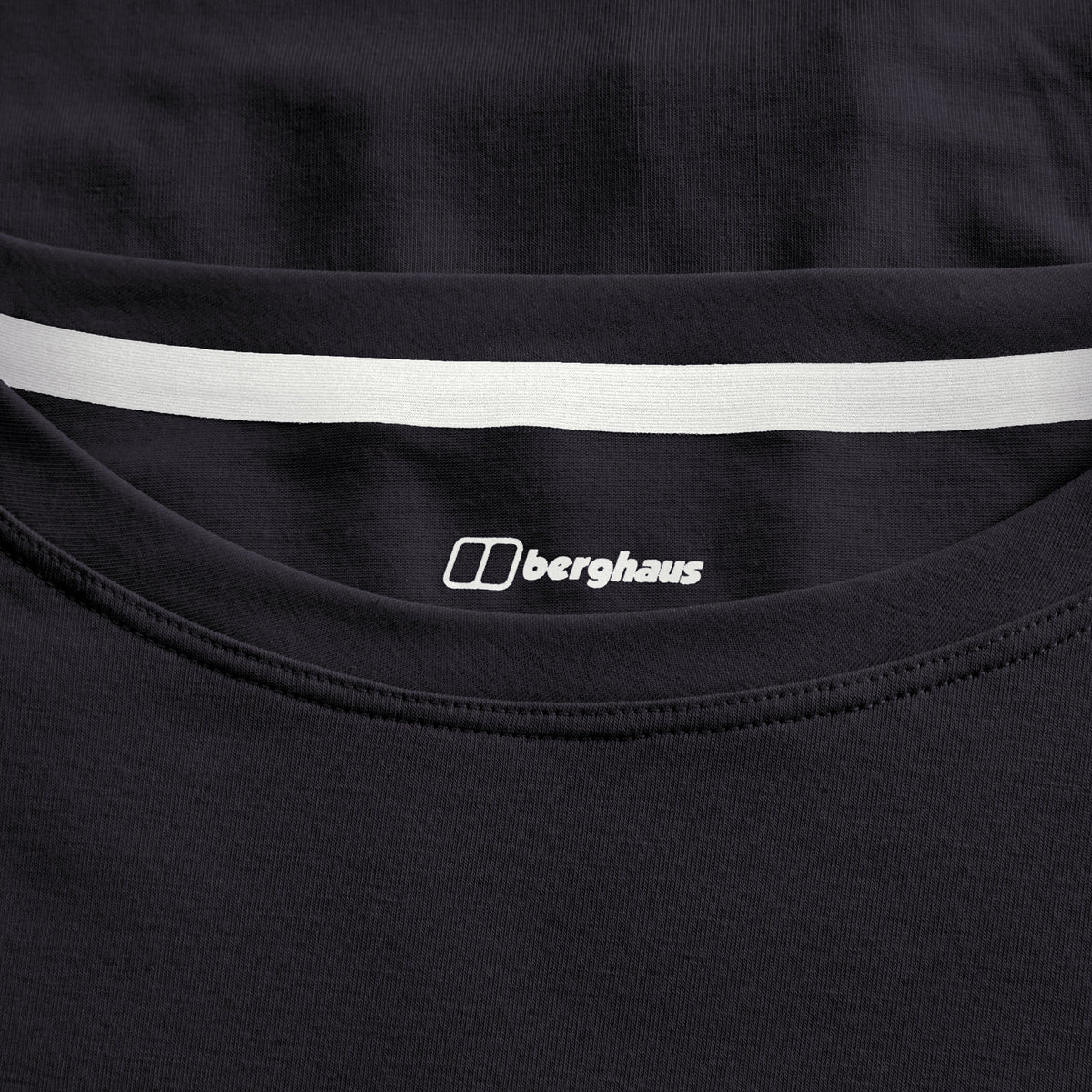 Herren Delta Langarm-Funktionsshirt - Schwarz