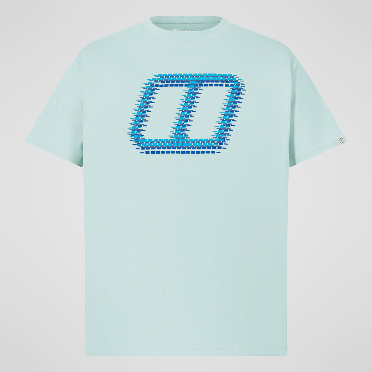 Men's Glitched Blocks Tee - Green