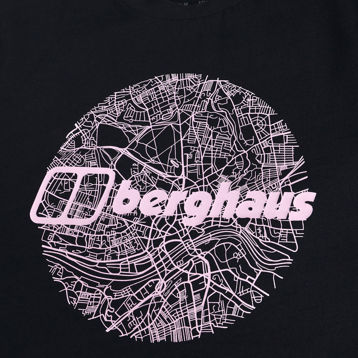 Men's Map Of The Toon Tee - Black