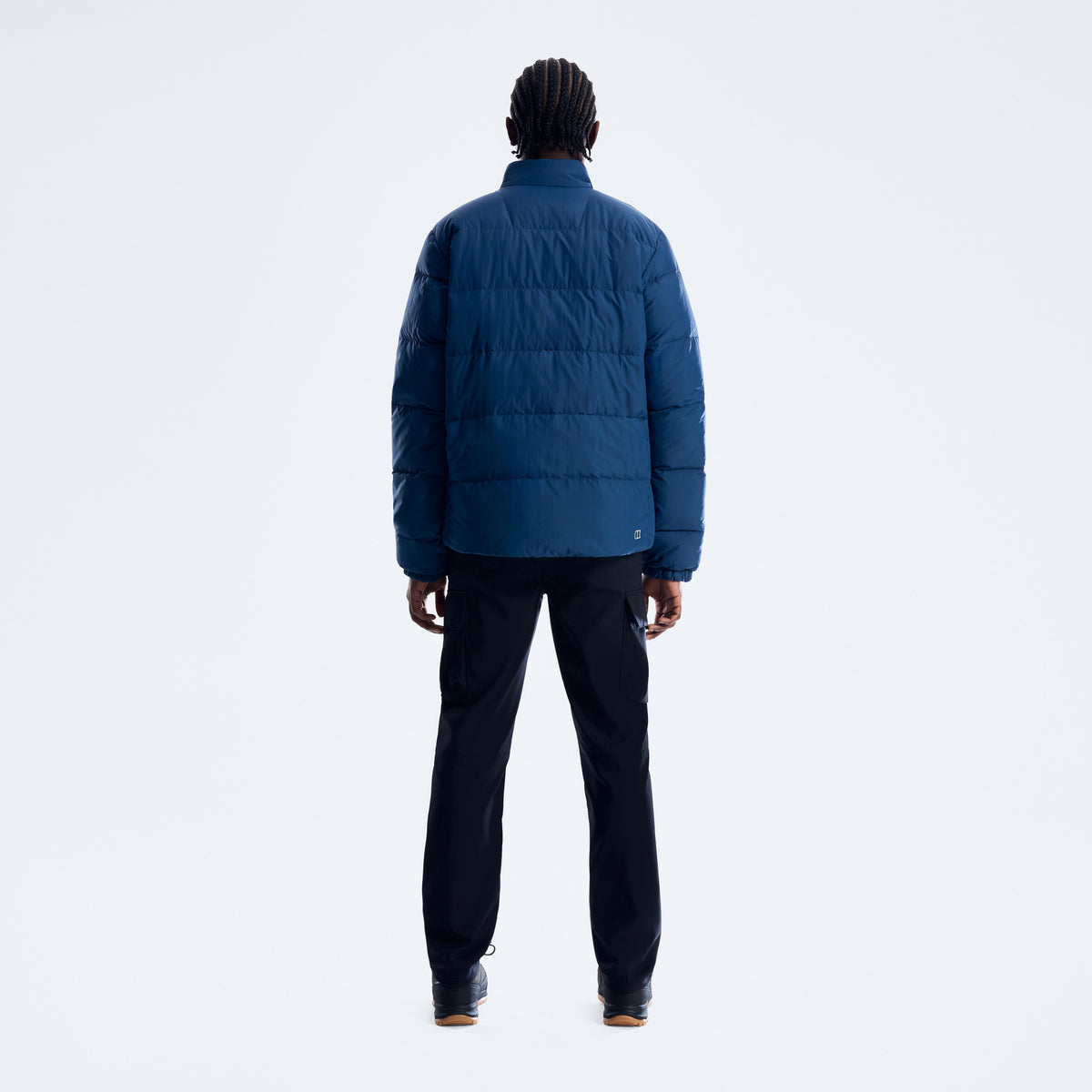 Men's Fulstow Reversible Down Jacket - Hale Navy/Red Fury