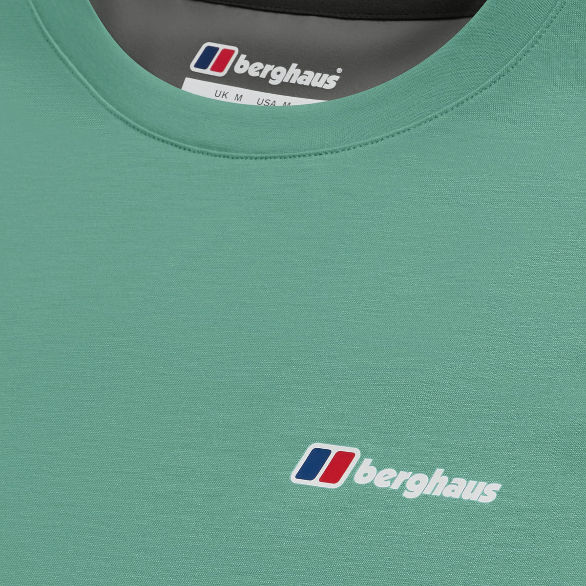 Men's Terrain Trek Tech Tee - Green/Grey