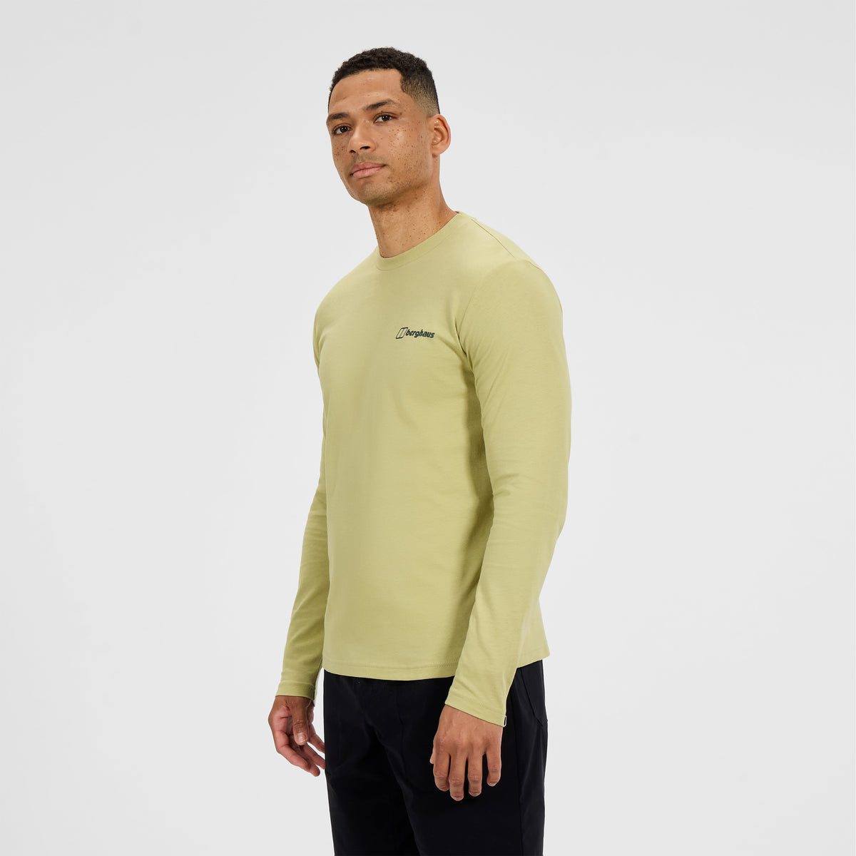 Men's Center Logo Tee - Natural