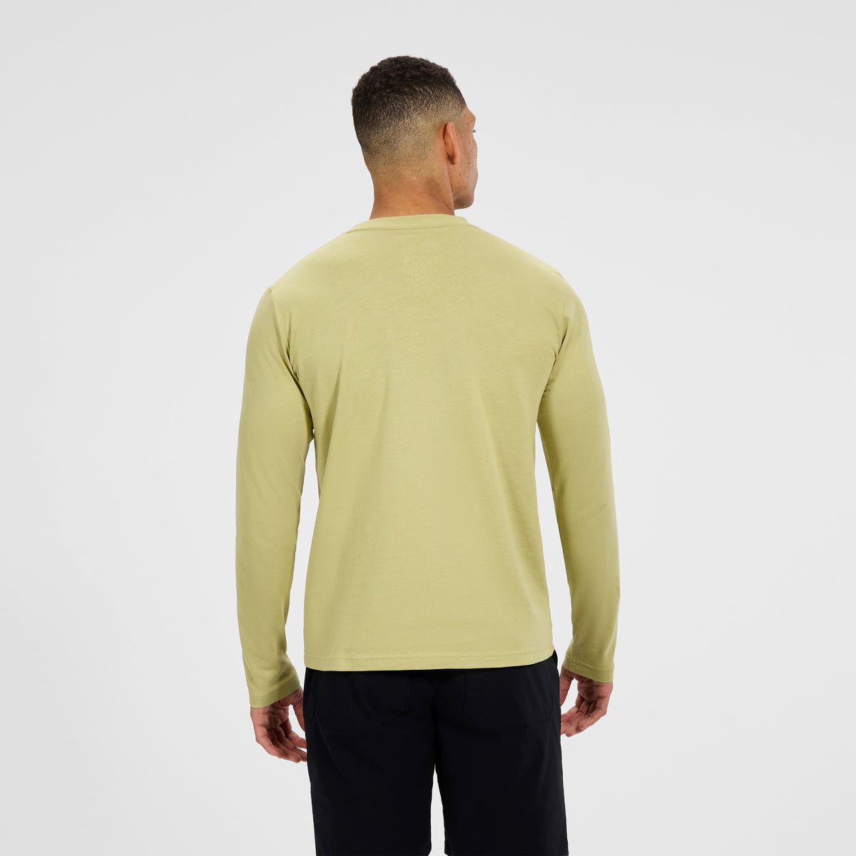 Men's Center Logo Tee - Natural
