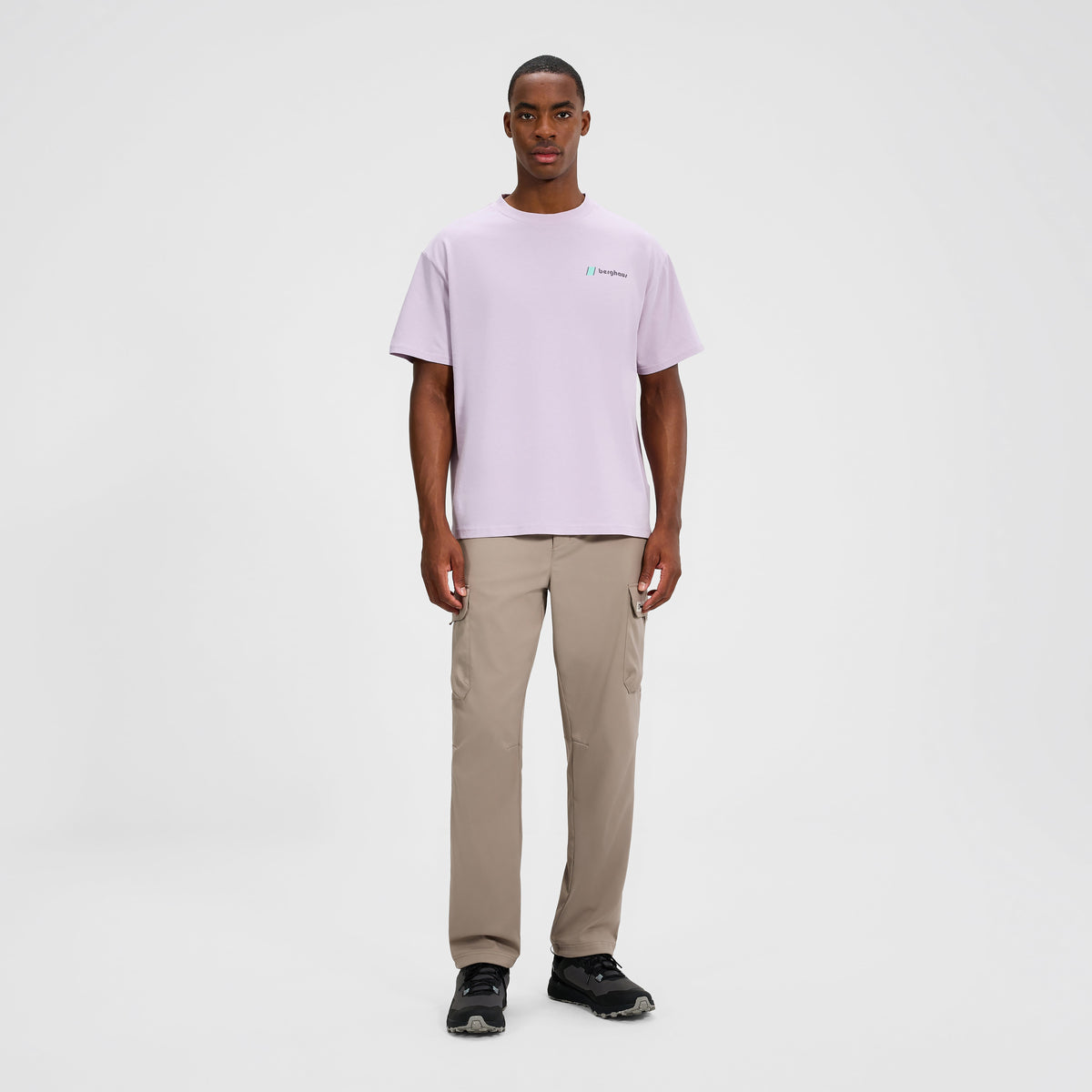 Herren Cyclops Wander-T-Shirt – Violett