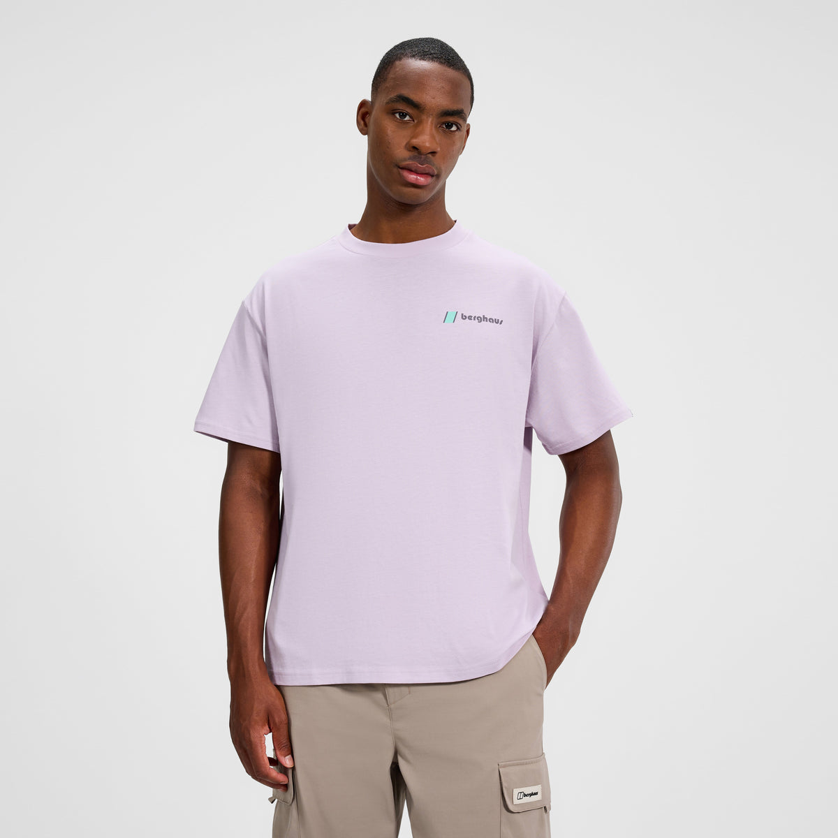 Herren Cyclops Wander-T-Shirt – Violett