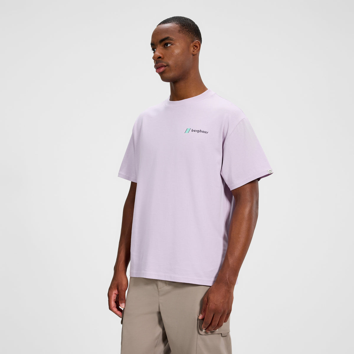 Herren Cyclops Wander-T-Shirt – Violett