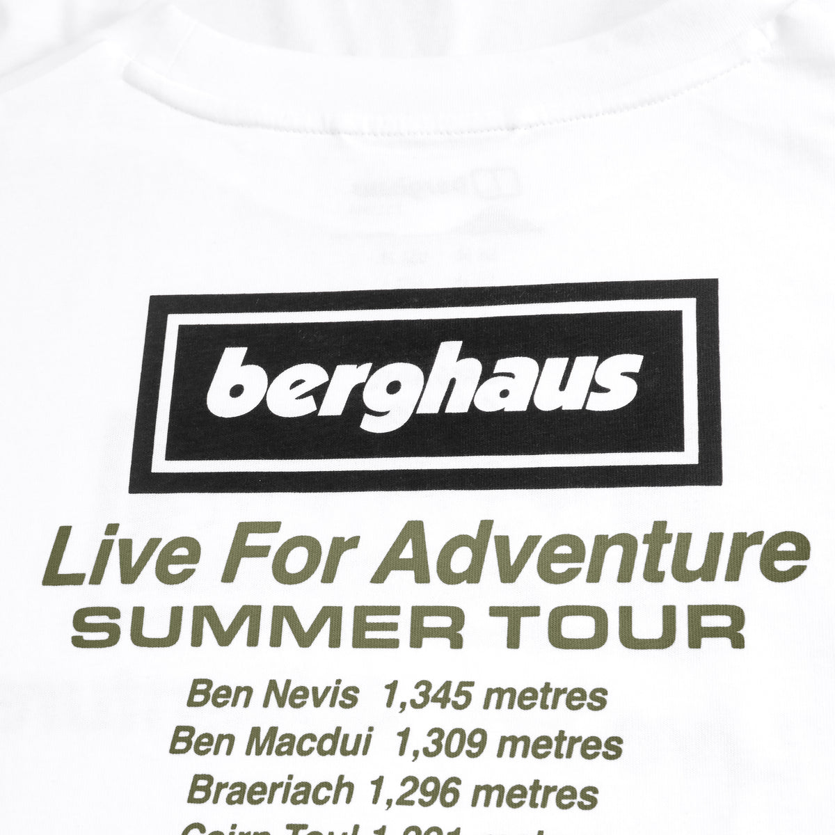 Unisex Adventure Tour T-Shirt – Weiß