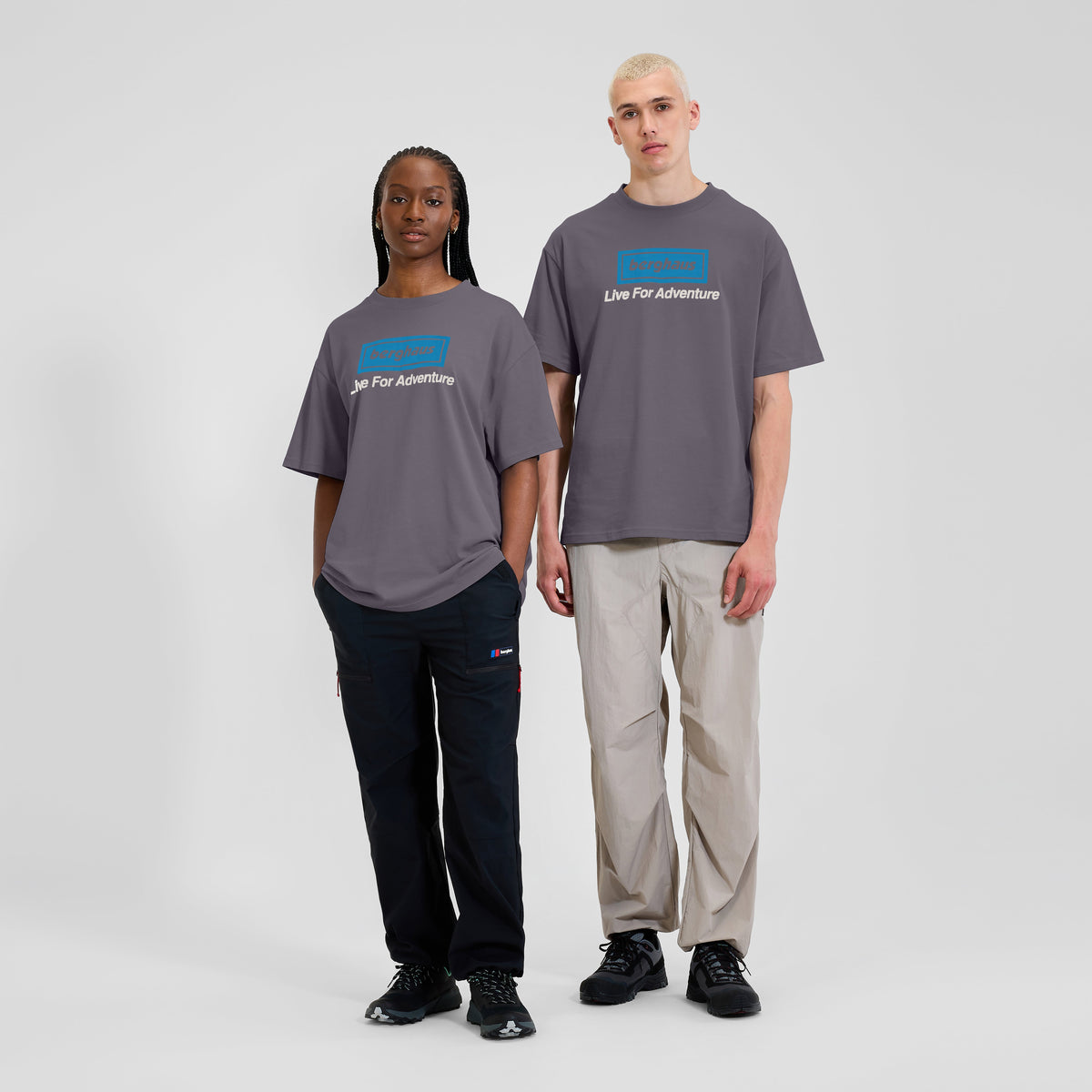 Unisex Adventure Tour Tee - Purple