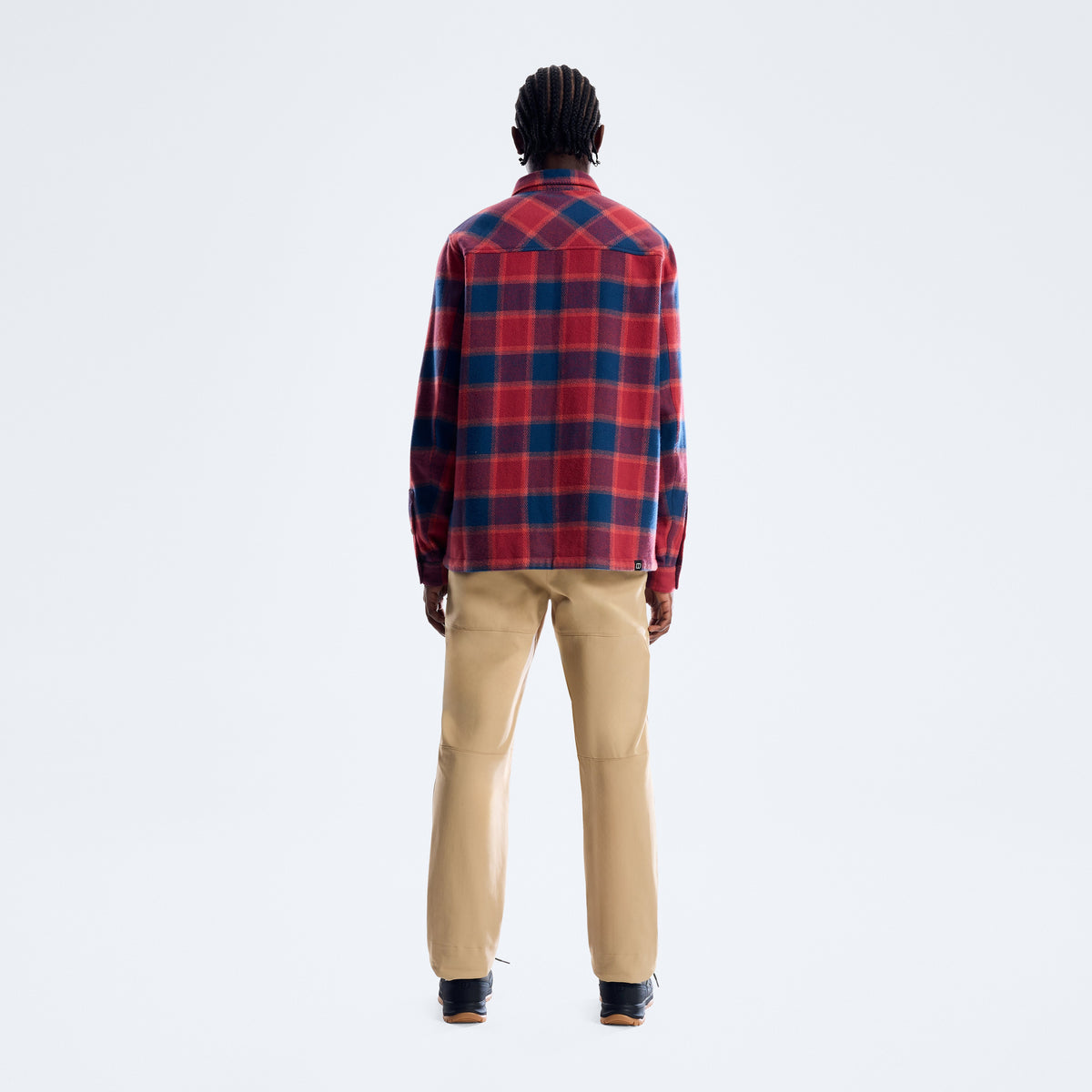 Ashbrooke Overshirt für Herren - Hale Navy/Red Fury
