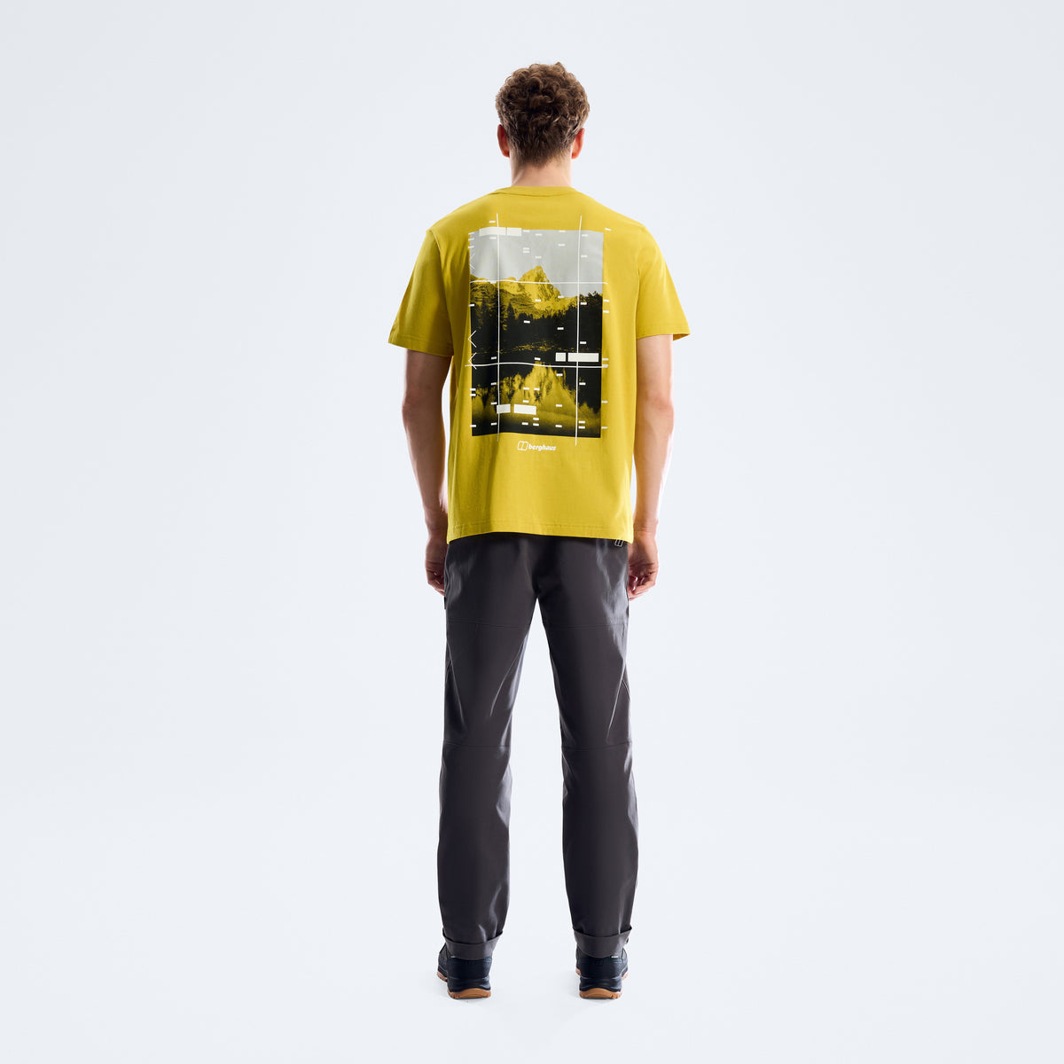 Herren Staticscape Essential T-Shirt - Acid Rain