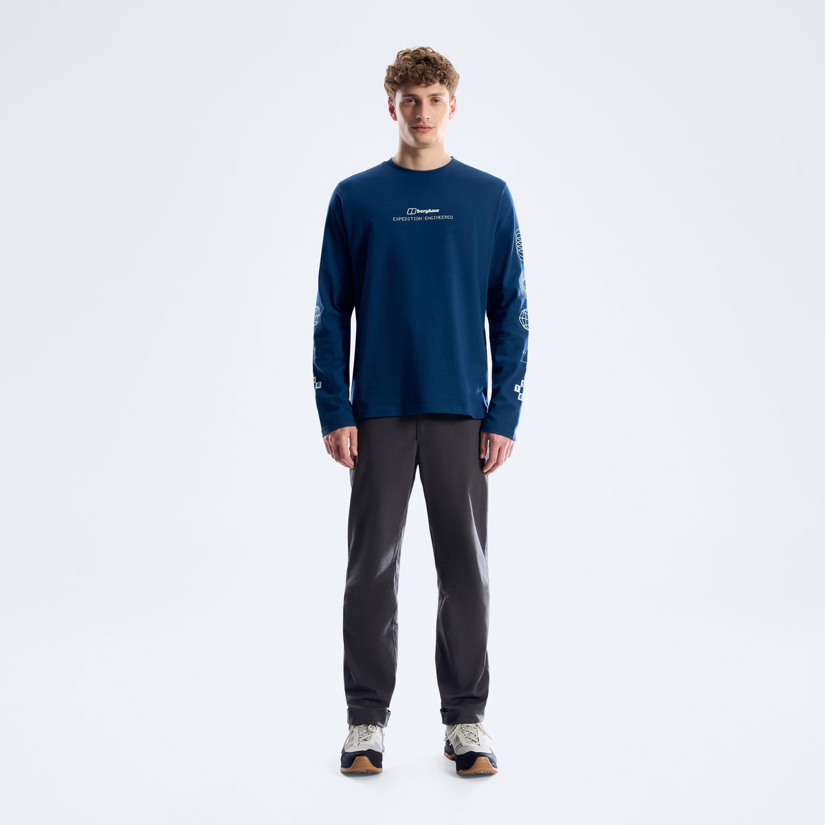 Men's Exped Essential Long Sleeve Tee - Hale Navy