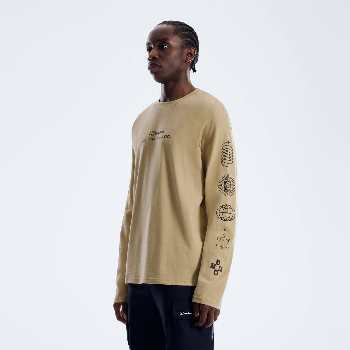Men's Exped Essential Long Sleeve Tee - Tuscan