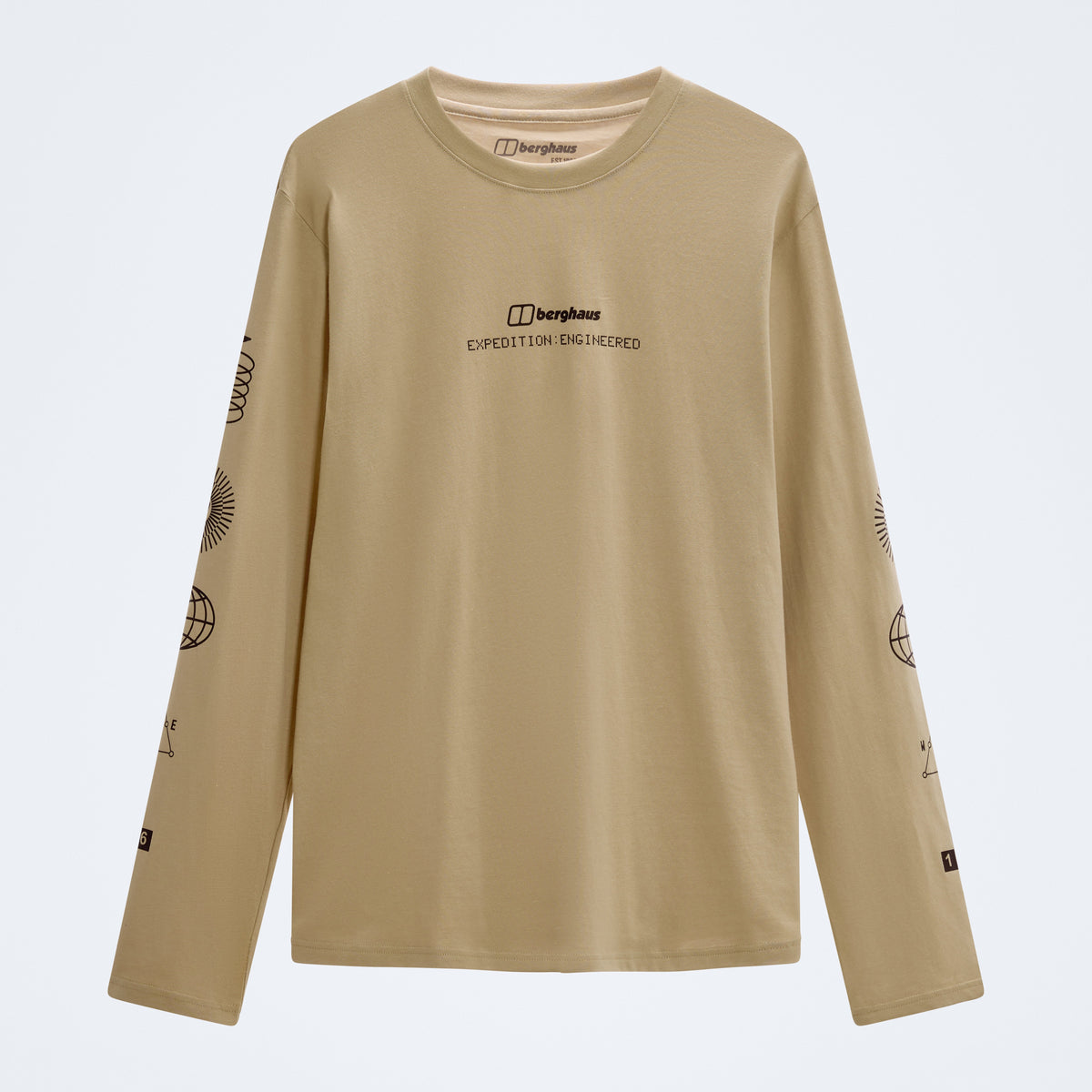 Men's Exped Essential Long Sleeve Tee - Tuscan
