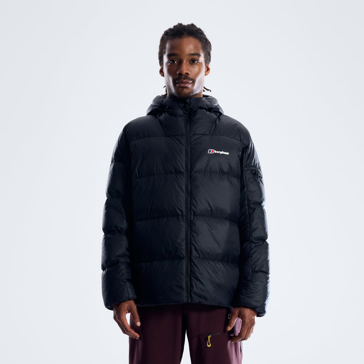 Herren-Daunenjacke Zypher – Jet Black
