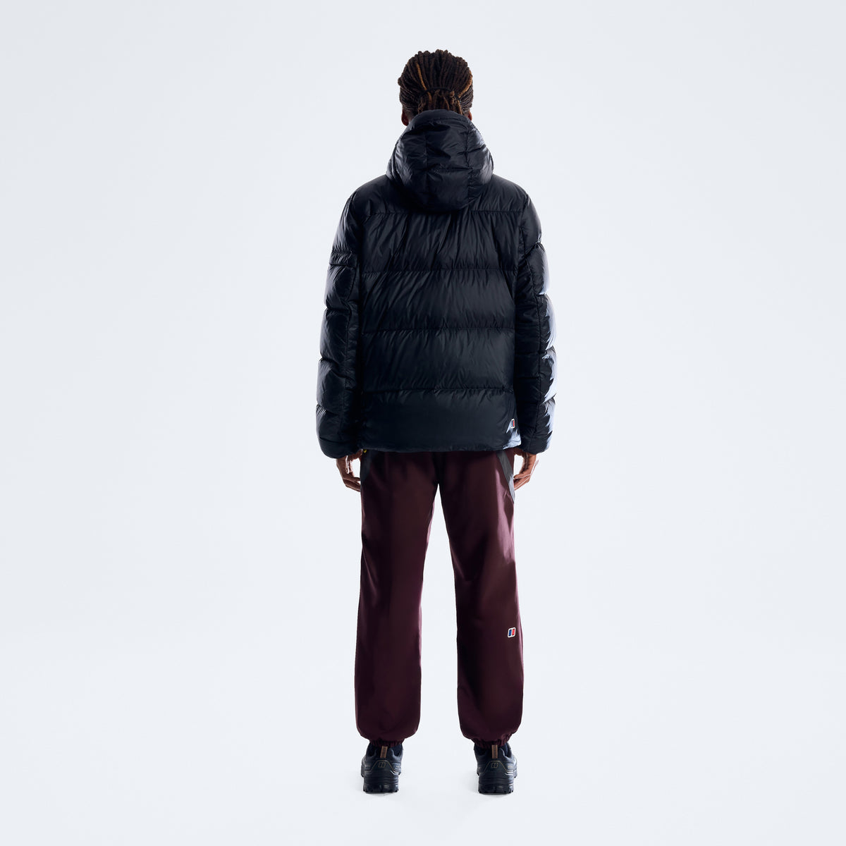 Herren-Daunenjacke Zypher – Jet Black