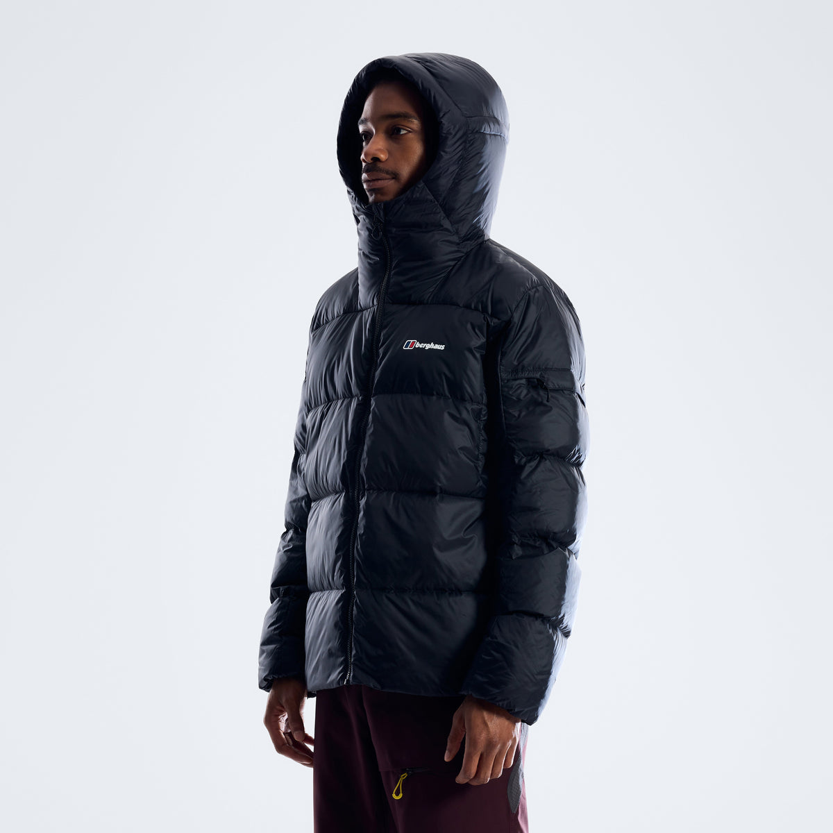 Herren-Daunenjacke Zypher – Jet Black