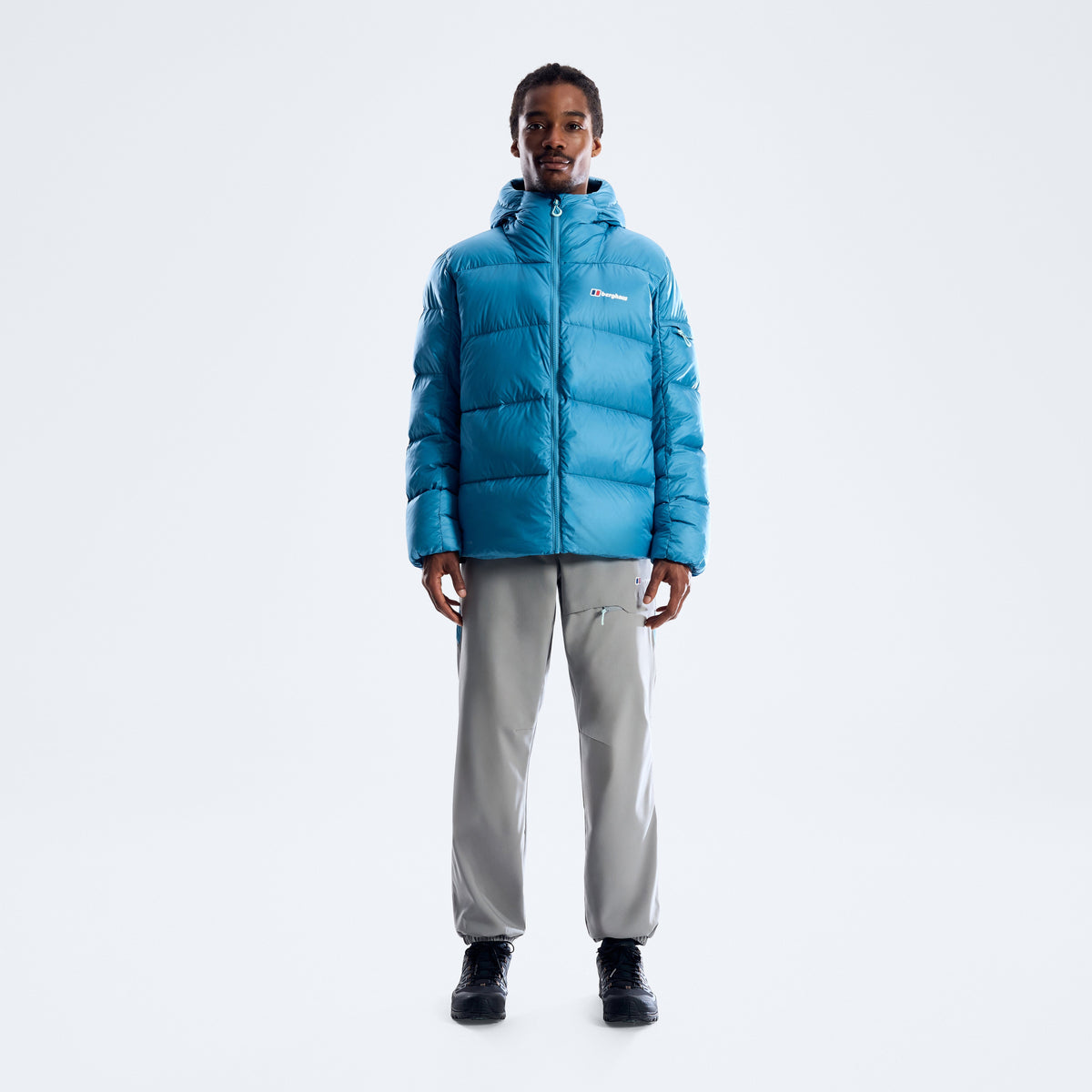 Herren-Daunenjacke Zypher – Blau