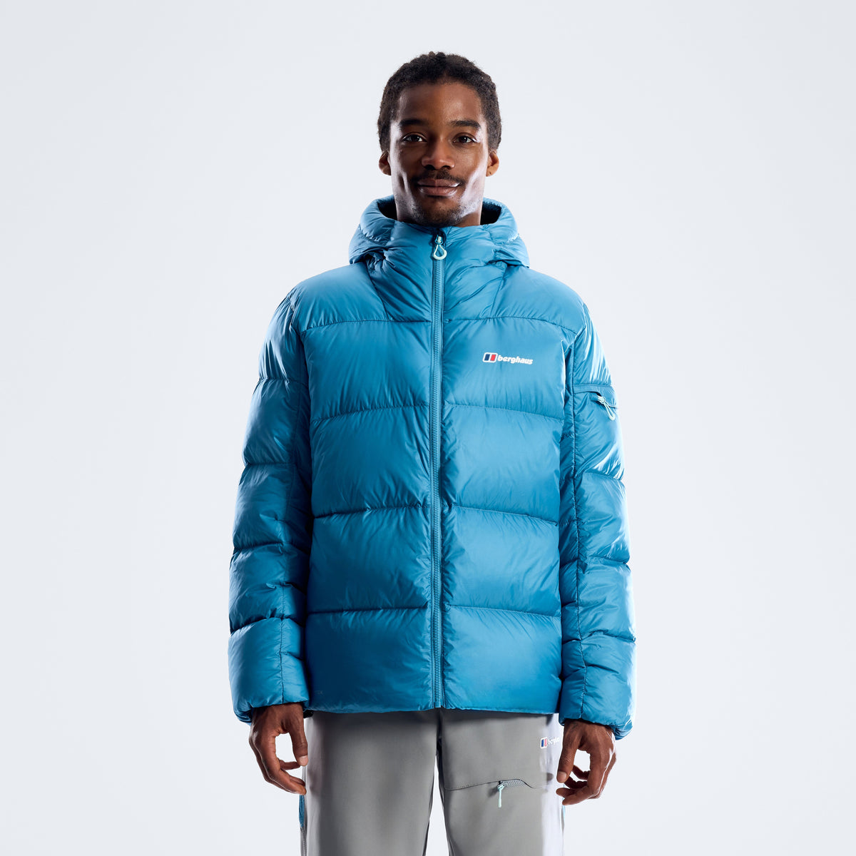 Herren-Daunenjacke Zypher – Blau