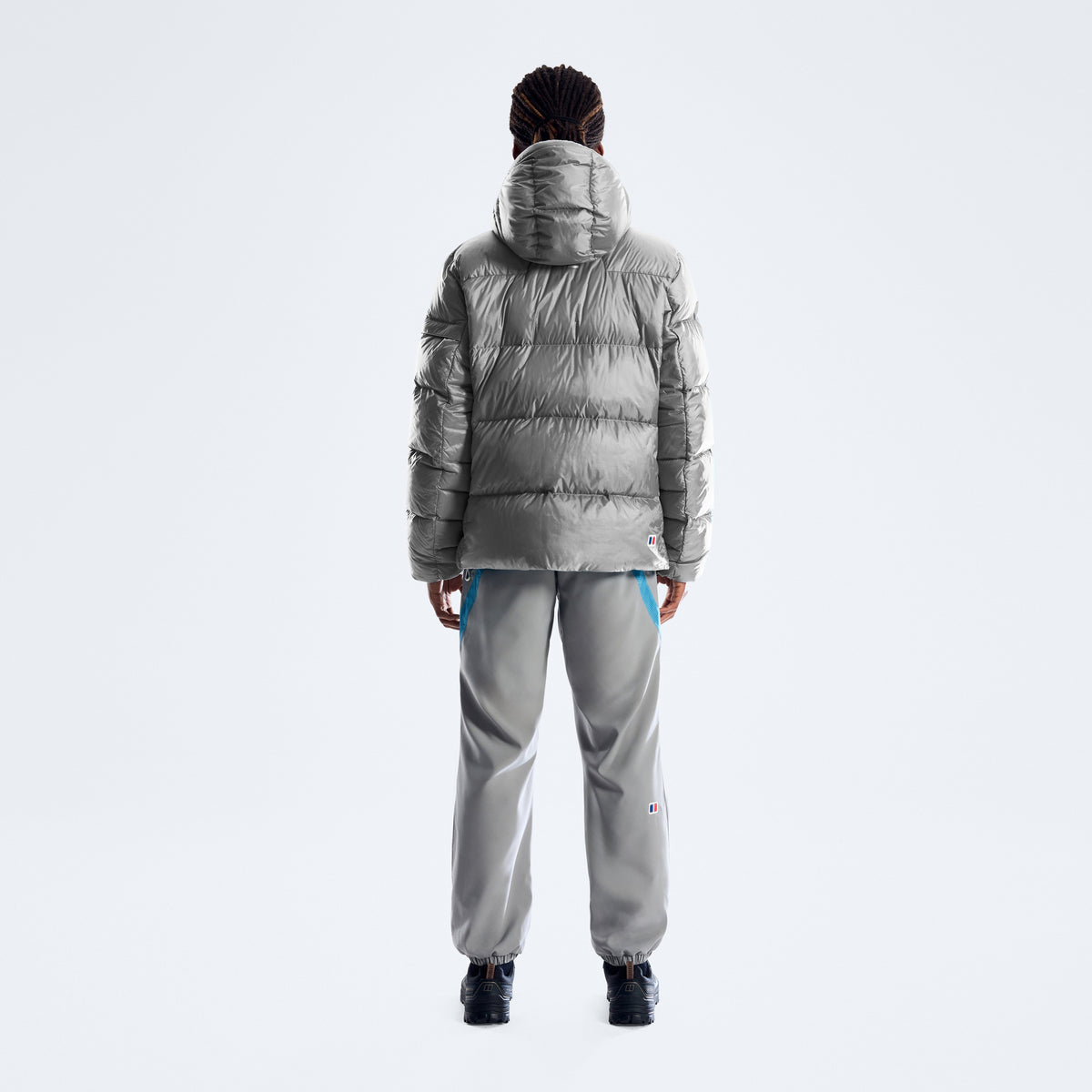 Herren-Daunenjacke Zypher – Garbo Grey