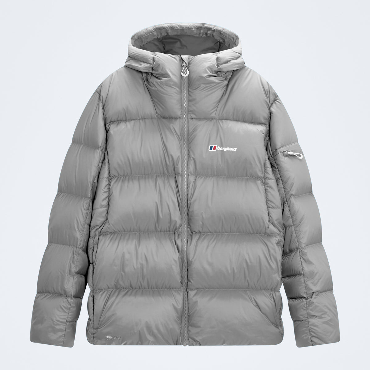 Herren-Daunenjacke Zypher – Garbo Grey