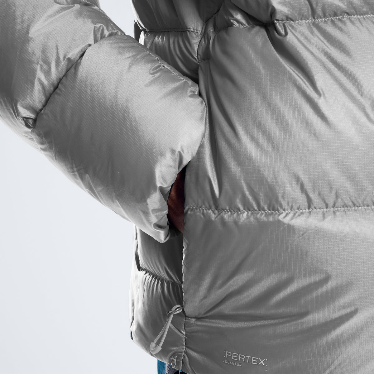 Herren-Daunenjacke Zypher – Garbo Grey